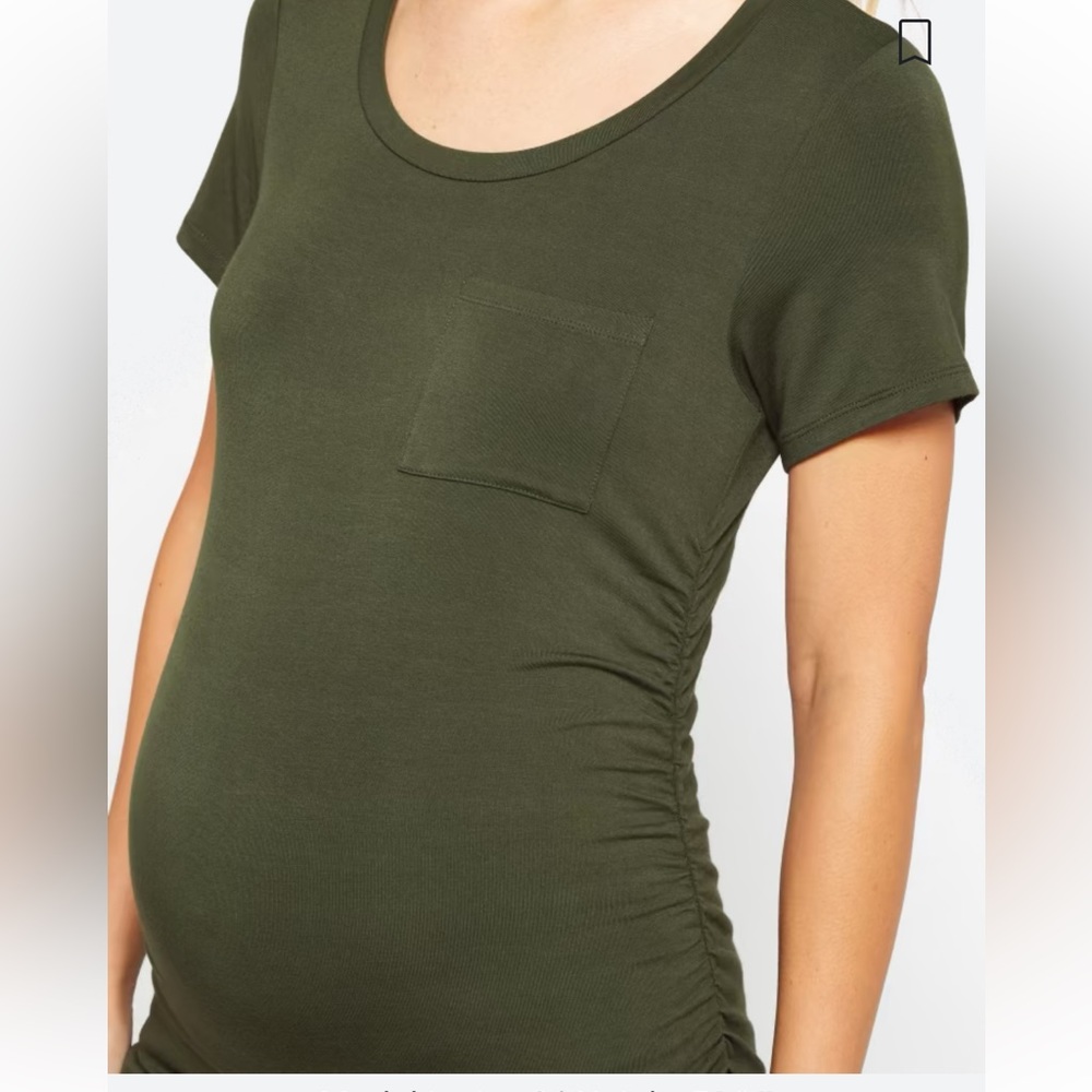 Market & Spruce Maternity Pocket Tshirt